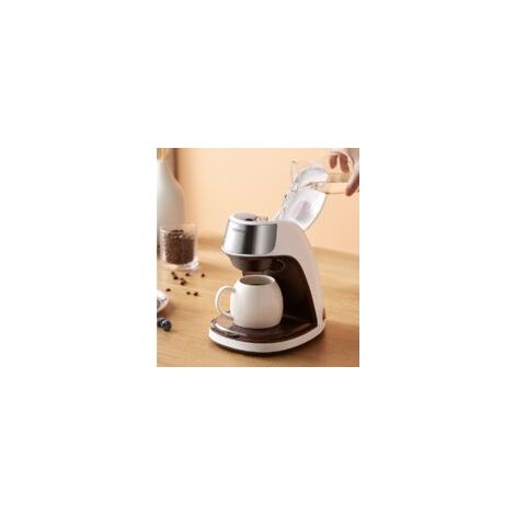Machine à café maison petite machine à café américaine portable bureau brassage fleur machine à thé filtre goutte à goutte machine à café