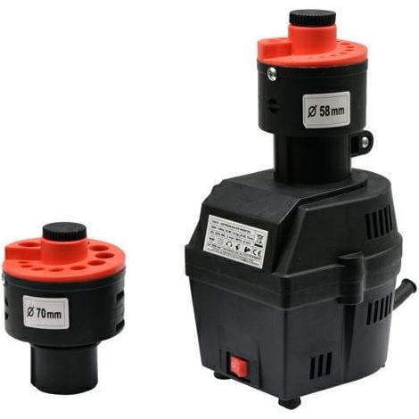 Affilatrice per punte da trapano Toya 73470 da 3-16 mm, 70 W, con 2 accessori e dischi.