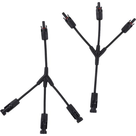 Solar-Y-Verbinder 1000V 50A IP67 wasserdichter Paralleladapter für den Außenbereich (1/5)