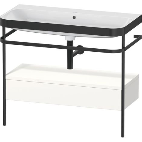 Set Duravit Happy D.2 Plus con consola metálica y cajón,