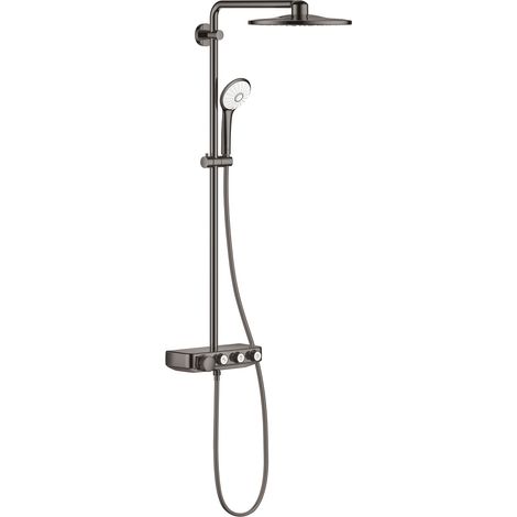 Columna de ducha Euphoria SmartControl System 310 Duo con grifo termostático, Hard Graphite (26507A00)