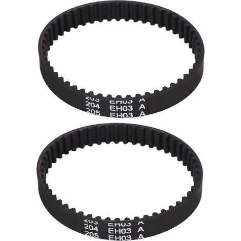 Lot de 2 courroies de rechange en caoutchouc résistant à l'usure pour aspirateur SHark AZ1002 AZ1000 AX952 AX950