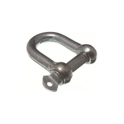 One Stop DIY Lot de 10 attaches d'attelage M16 BZP en acier résistant aux intempéries