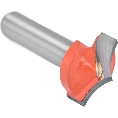CNC-gefräster Hartmetall-Schaftfräser, 45°-Schneidkante, Stahlkörper, PTFE-Beschichtung, 8 mm/0,3 Zoll Rundschaft, sauberes Schneidwerkzeug, 20 mm (1/5)