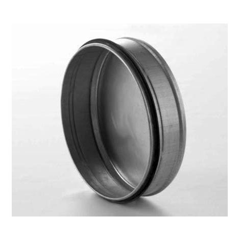 Bouchon De Fermeture - 1 Pièce - Acier Galvanisé - Étanchéité EPDM - Pour Conduit De Ventilation - Diamètre 200 mm (1/3)