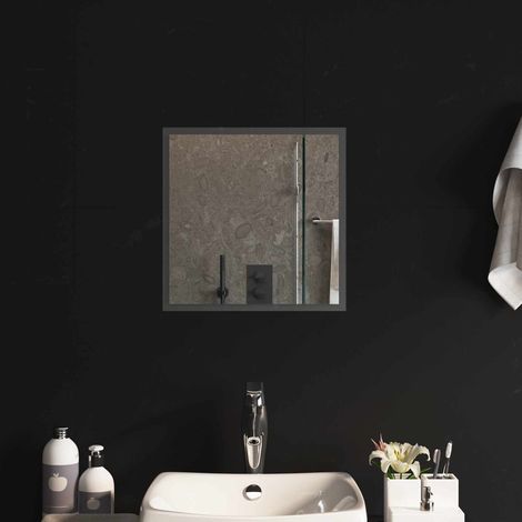 Teenpull – LED-Badezimmerspiegel Transparent 40 x 40 cm Gehärtetes Glas (1/5)