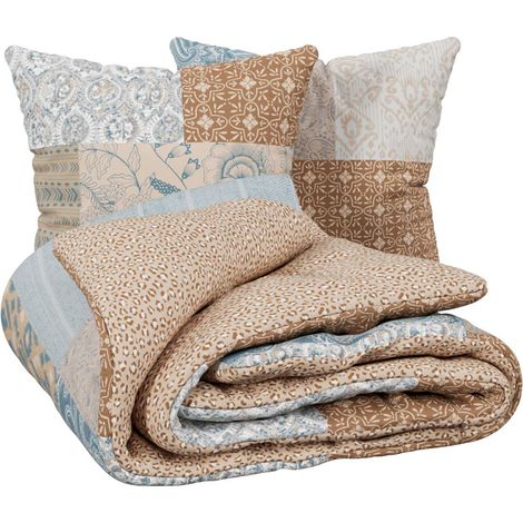 Biancheria da letto stampata aiden 240x220cm - Atmosphera créateur d'intérieur
