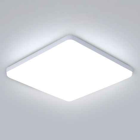 43W Square LED Ceiling Light 4835LM 6500K White Light, Ultra-Thin Design Indoor Ceiling Lighting for Living Room, Bedroom, Kitchen, Bathroom (1/5)