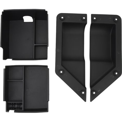 Tasche portaoggetti per portiere anteriori per Ford Bronco 2021-2023, borse portaoggetti impermeabili con scomparti regolabili e design preciso ottenuto tramite scansione 3D.
