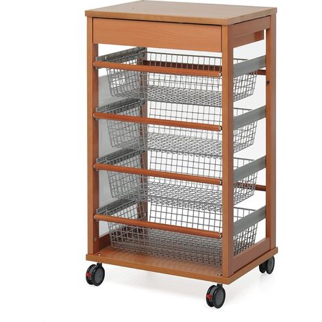 Foppapedretti Carrello da Cucina IlVerduriere, Naturale