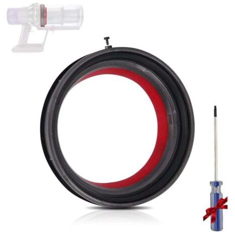 BUNTHAUS Dichtungsring für Dyson V10 und SV12 Staubsauger – Hochwertiger, fester Gummiring – Einfache Montage – Kompatibel mit Staubbehälter