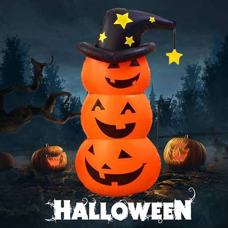1 piece. Features: Ghost. Color: See photo. Material: PVC. Inflatable Halloween decoration. (1/5)