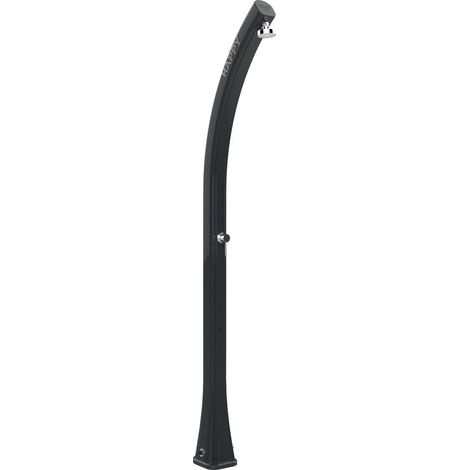 Doccia Solare da Esterno Giardino 23L Miscelatore Arkema Happy Grigio Antracite