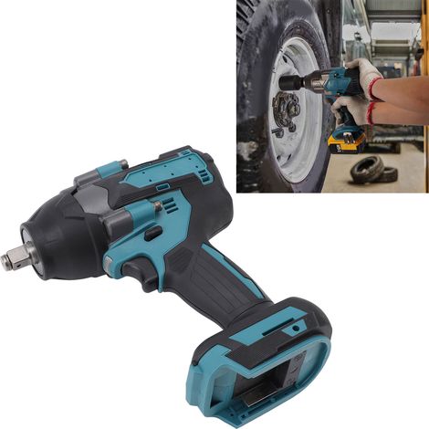 Clé à chocs électrique sans cordon Brushless 21V avec variateur de vitesse et lumière LED pour projets DIY et ménage (1/4)