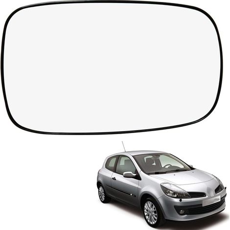 Außenspiegelglas rechts, beheiztes Außenspiegelglas rechts, kompatibel mit Clio 3 und Megane 2 (1/5)