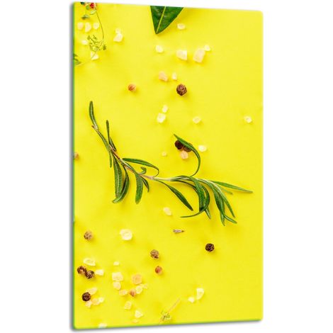 TABLERO DE MESA DE PANEL DE PLACA DE VIDRIO 30x52 FLOR (1/5)