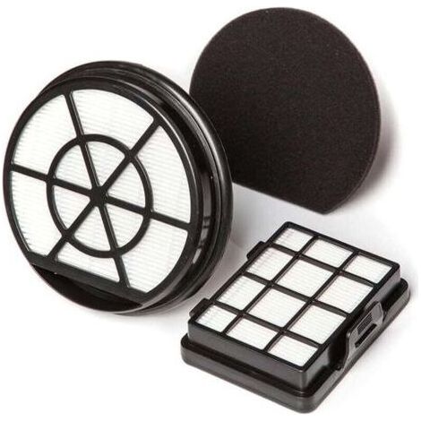 PA Kit Accessoires Aspirateur Traîneau Série 2 Sans Sac 2 Filtres EPA 1 Filtre Mousse Noir Classe Énergétique B (1/4)