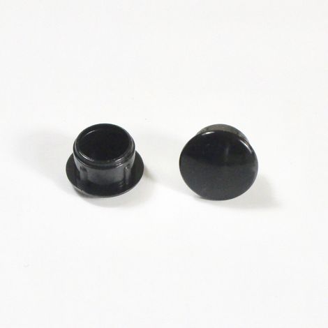 Ajile - Bouchon Obturateur en Plastique Diamètre 11 mm Coloris NOIR