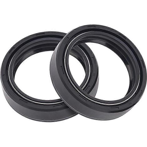 Retén de aceite y guardapolvo para horquilla delantera de motocicleta compatible 374711 para BMW R1200GS R1200RT R 1200 R1200 GS RT ABS LC Adventure ESA DTC Rally (Retén de aceite)
