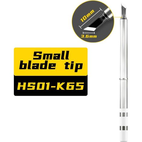 FNIRSI HS-01 Soldering Iron Tips FNIRSI Replacement Knife Soldering Iron Tips HS01-K65 (1/3)