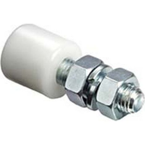 4PZ OLIVA A RULLO IN NYLON PER SCORREVOLI ART.243 - mm.75, rullo ø mm.40