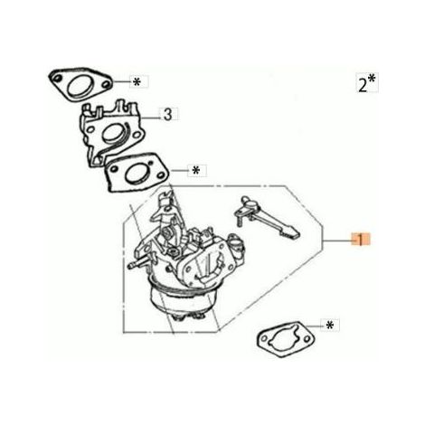 ORIGINALVERGASER EMAK L66151860