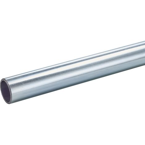 Tube Long. 195 cm pour connecteur d'assemblage Ø 27 mm galvanisé sendzimir (1/4)