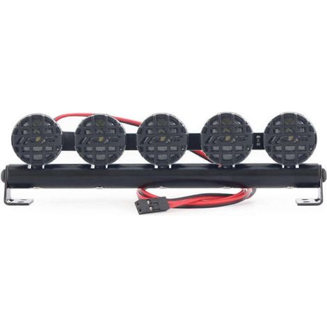 LED-Lichtleiste im Maßstab 1:10 für ferngesteuerte Autos, 4/5/6 LEDs, Scheinwerfer, Dachbeleuchtung für Crawler-Trucks, RC-Auto-Zubehör