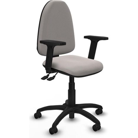 piqueras-y-crespo Aýna Asincro chaise bureau blanc simili cuir