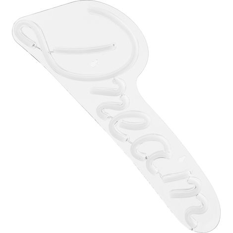 Blaue LED-Neonlampe, USB-Wandschild, Partyraumdekoration, einzigartiges Licht, Lichterkette für Partys, Geschenk, 1 Stück. (1/5)
