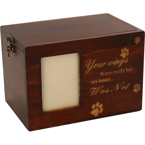 Urna per cani personalizzata in legno per ceneri di cane, scatola commemorativa per ceneri di gatto, urna per cremazione di animali domestici per regali di perdita di cani, urne per animali domestici,