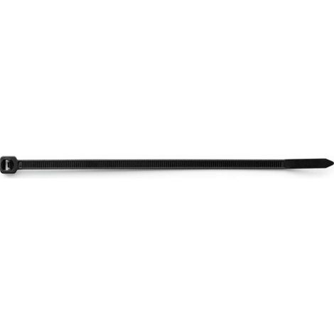 Bolsa de 100 bridas de nylon 7,6x450mm negra index