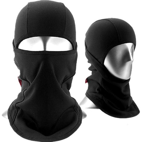 Cagoule de Moto Cyclisme Vélo Homme Femme Balaclava Ski VTT Mask Tour de Cou Moto Cyclisme Tour de Cou(une pièce) (1/5)