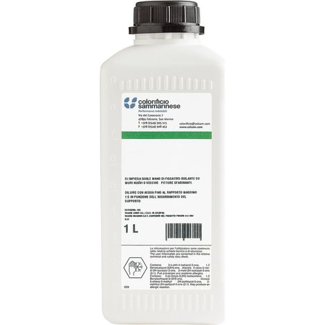12PZ FISSATIVO ANTIMUFFA 'BIOSISTEM' Lt. 1