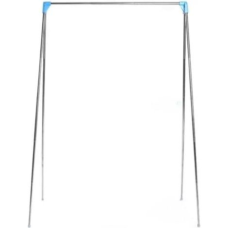 Sollbry Percha de viaje portátil y plegable, ideal para bailar, viajar, acampar, secar ropa, usar en autocaravanas, en interiores y exteriores. Mini percha plegable. (1/4)