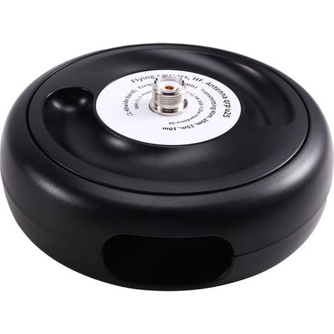 Antenna a disco a bassa potenza per onde corte QRP U25 da 25 W, banda 1-30 MHz, per radioamatori.