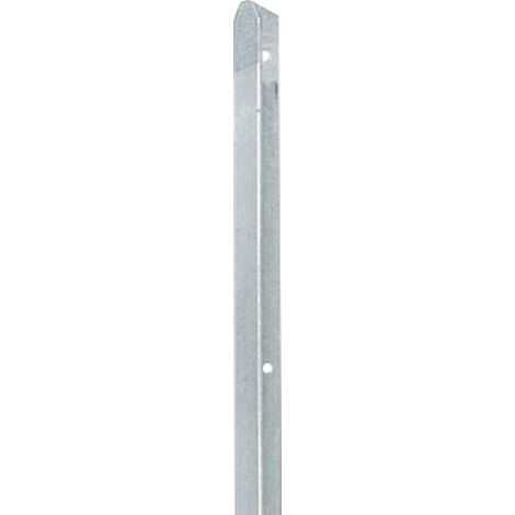 Piquet de clôture galvanisé 30x30mm 2m – Résistant aux intempéries – Pour terrains accidentés – Installation facile et rapide – Filiac (1/2)