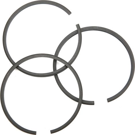 Lot de 3 segments de piston de 65 mm pour compresseur d'air 2,2 kW et 3 kW (0,25 et 0,36 pouces). (1/5)