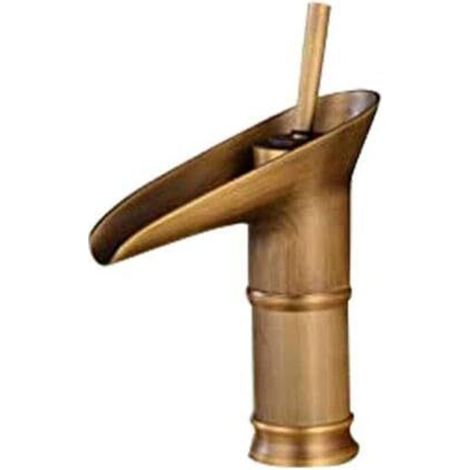 Bamboo bathroom faucet
