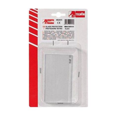 KIT PROTEZIONE VETRO MASCHERA SALDATRICE TELWIN TIGER TAURUS METAL STREAM 802655