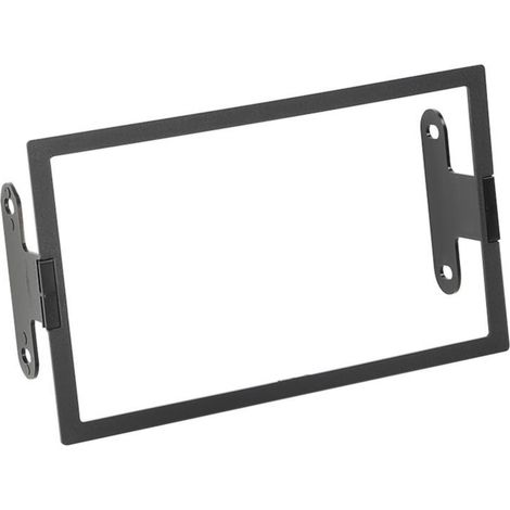 Facade autoradio 2DIN compatible avec Nissan Infinity i30 Mercury ap93 Noir brillant