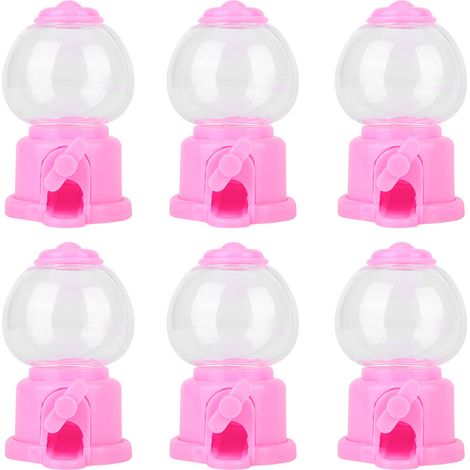 6 Pièces Mini Distributeur de Bonbons Formes Mignonnes pour Enfants, Boîte de Rangement Sucreries (1/5)