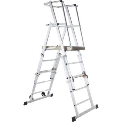 ZARGES, Plate-forme mobile télescopique, en aluminium, 7 (1/3)