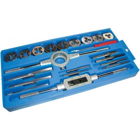 OUTIFRANCE Coffret plastique de tarauds et filières 21 pièces (1/2)