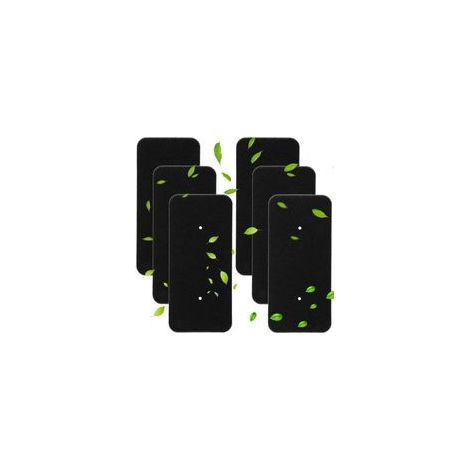 Lot de 6 filtres pour sèche-linge, filtre éponge pour sèche-linge, filtre éponge, filtre pour sèche-linge Hoover Candy 40006731, filtre échangeur 275 x 125 x 10 mm (1/5)