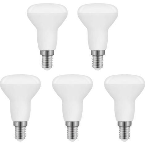 Ampoule LED R50 E14 5W, R50 LED E14 Réflecteur Équivalent Ampoule Incandescente E14 40W, Blanc Chaud 3000K 550LM, Non Dimmable, Lot de 5 [Classe énergétique F] (1/5)