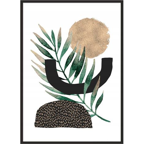 PÓSTER FOTOGRÁFICO EN MARCO 53x73 cm Hoja P995 (1/4)