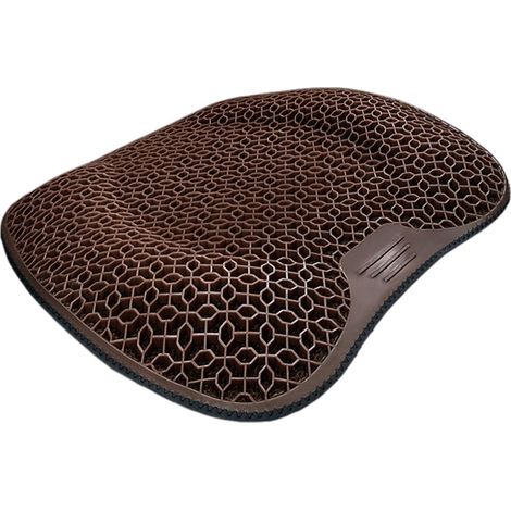Grand coussin de siège en gel antidérapant, doux et respirant, coussin de chaise respirant pour fauteuil roulant (1/4)