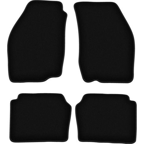 BASIC schwarze Veloursmatten für: Suzuki Baleno I Fließheck, Limousine, Kombi (1995-2007)