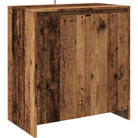 Aparador buffet cómoda mueble mueble de almacenaje organizador cocina salón salón madera vieja 70 x 41 x 75 cm madera contrachapada marrón 020036610